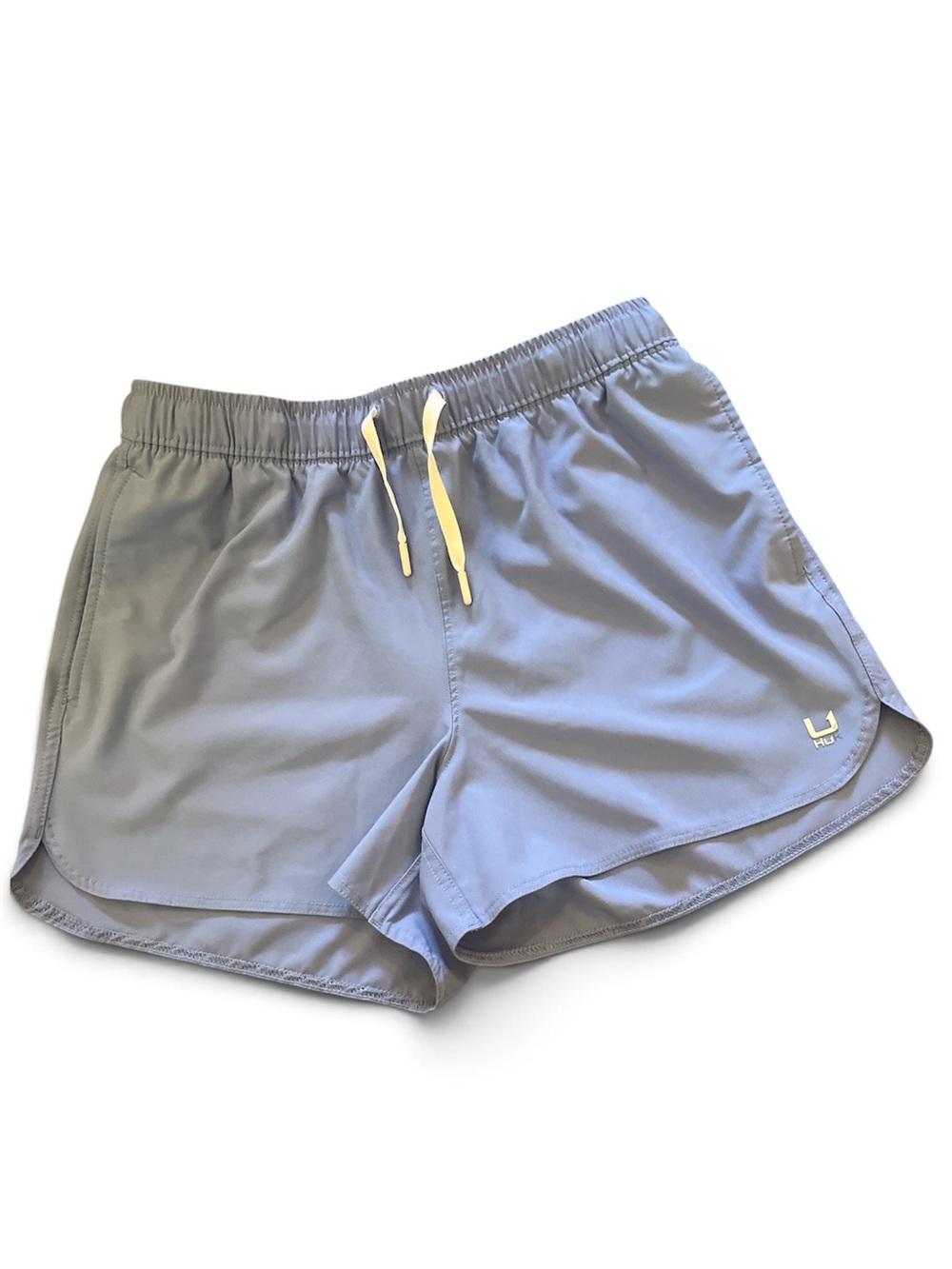 Huk Light Purple Women’s Athletic Shorts with Drawstring